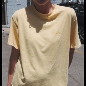 Brandy Melville honey T-shirt